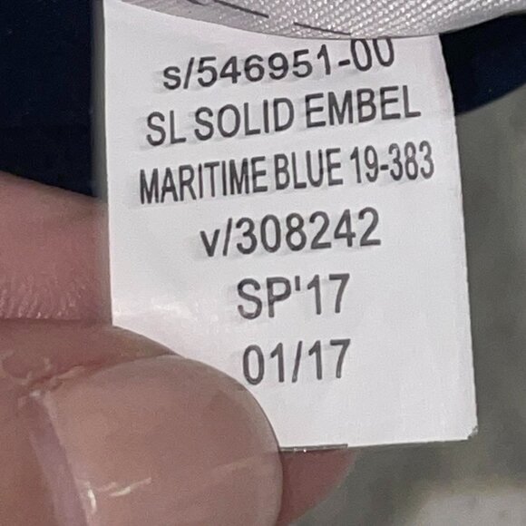 Banana Republic Navy Blue Silver Embroidered Sleeveless Dress Size XS - Picture 7 of 9